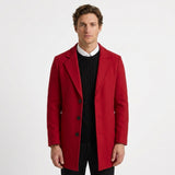 MANTEAU HOMME COTON MI-LONG