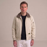 Celvoir | Veste Aviateur Doublée En Sherpa Pour Hommes