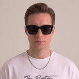 Celvoir | Lunettes De Soleil Carrées Vintage En Acétate Pour Hommes