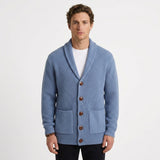 Cardigan Texturé À Col Châle