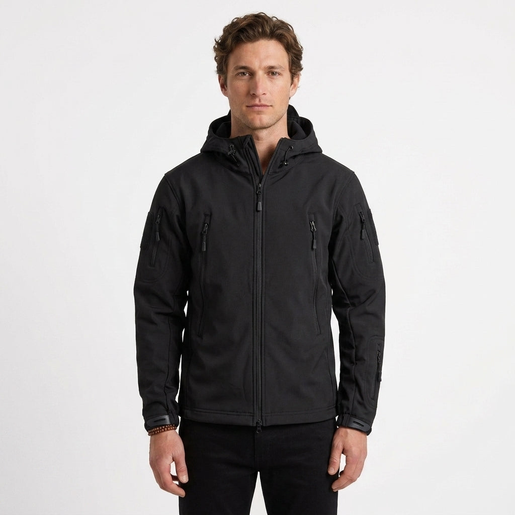 Veste Urbaine Zippée À Capuche