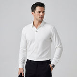 CELVOIR | CHEMISE HOMME COL V MANCHES LONGUES