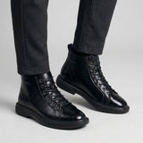 Celvoir | Chaussures À Lacets En Cuir Pour Hommes