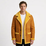 Manteau D’Hiver À Col Cranté