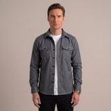 Celvoir | Chemise Classique En Mélange De Coton Pour Hommes