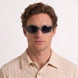 Lunettes De Soleil Sport Enveloppantes Polarisées Pour Hommes