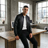 CELVOIR | VESTE HOMME STYLE CUIR MODERNE