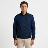 Blouson Bomber À Col Montant