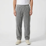 Pantalon Côtelé Décontracté À Cordon De Serrage