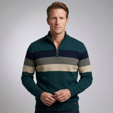 Celvoir | Pull À Col Zippé Avec Manches Longues Pour Hommes
