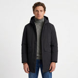 Parka Isolante Déperlante À Col Haut