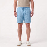 Short D'Été En Coton Et Lin Pour Hommes