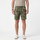 Short Jogger À Cordon De Serrage En Coton Pour Hommes