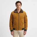 Veste Zippée Texturée À Col Montant