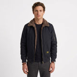Veste Aviateur Doublée En Sherpa Pour Hommes