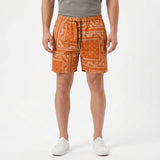 Short De Bain Paisley À Cordon De Serrage