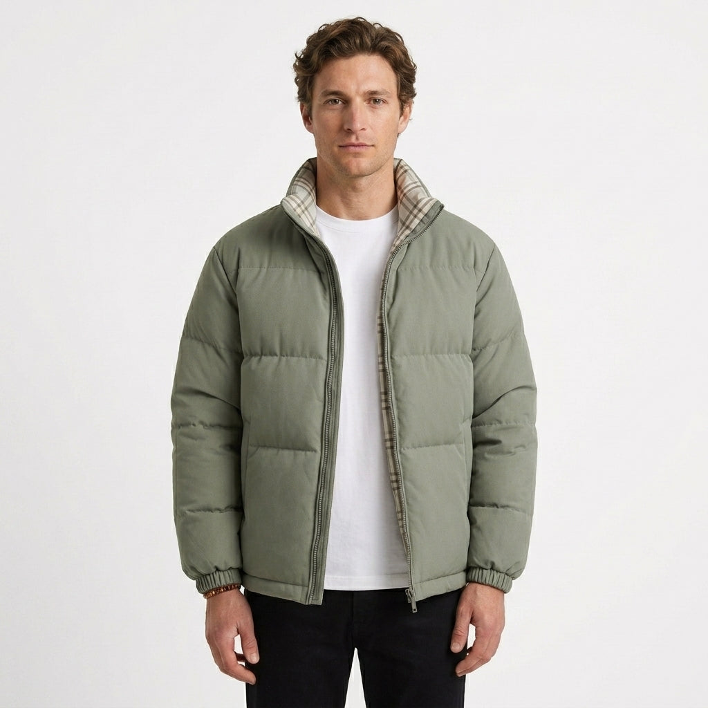 Veste Isolante À Ligne Épurée