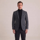 Celvoir | Blazer Ajusté À Boutonnage Simple Pour Hommes