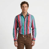 Chemise À Rayures Classiques Pour Homme