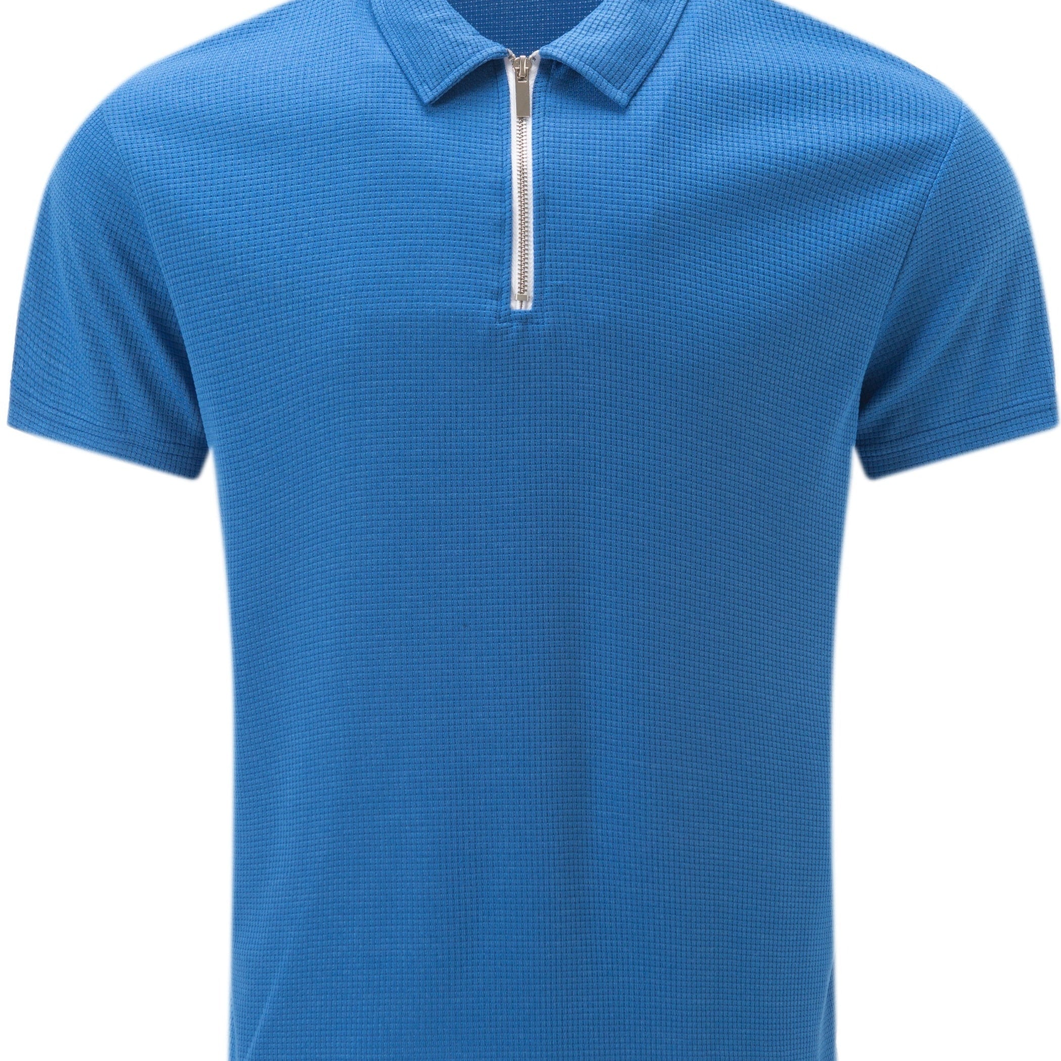 Celvoir | Polo Avec Col À Revers Et Fermeture Zippée Pour Hommes
