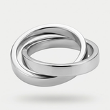 Bague Statement À Double Anneau