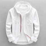 Celvoir | Chemise À Capuche Avec Poche Poitrine Pour Hommes