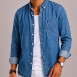 Celvoir | Chemise Homme Style Denim Classique