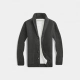 CELVOIR | CARDIGAN HOMME MAILLE COL V BOUTONNÉ