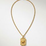 Collier Doré À Pendentif Ibiza Pour Hommes