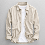Celvoir | Chemise Ajustée Avec Ourlet Arrondi Pour Hommes