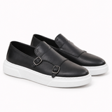 Mocassins Modernes À Boucle Pour Homme