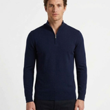 Pull Raffiné À Col Zippé