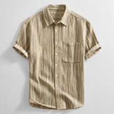 Celvoir | Chemise Ajustée Avec Manches Retroussables Pour Hommes