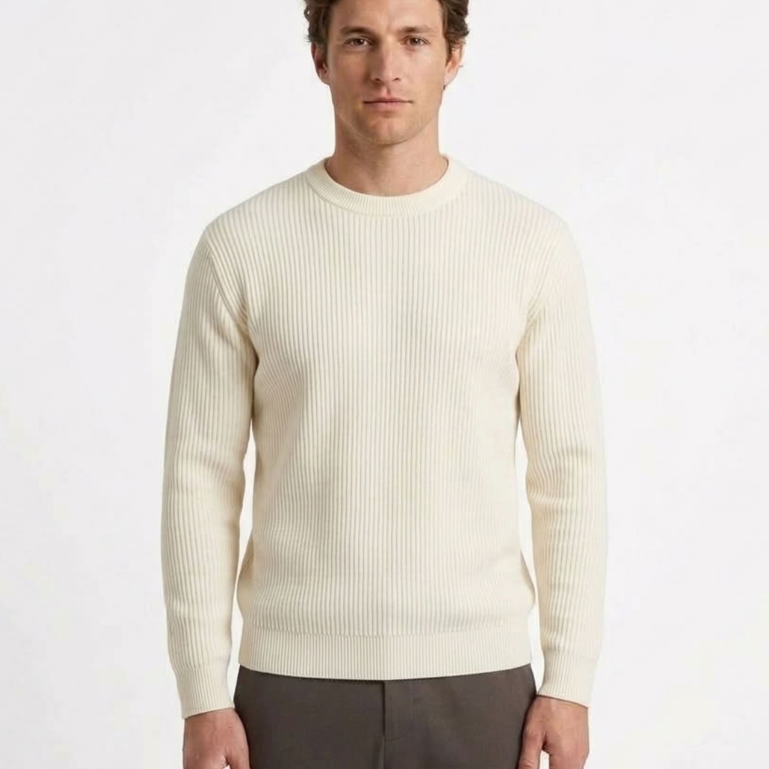 Pull Décontracté À Col Rond Pour Homme
