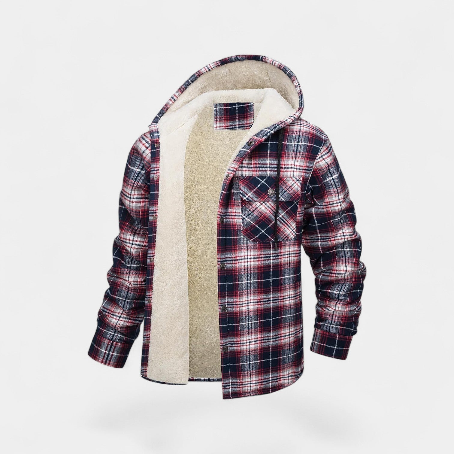 CELVOIR | MANTEAU HOMME PLAID DOUBLURE POLAIRE