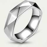 Bague Statement À Facettes