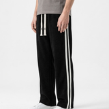 Pantalon De Jogging Rayé À Coupe Décontractée