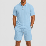 Celvoir | Ensemble Polo Manches Courtes Avec Short Pour Hommes