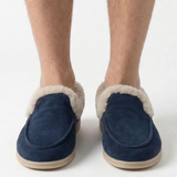 Mocassins Doublés En Fourrure Pour Hommes