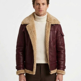 Veste Structurée Doublée Effet Polaire Pour Homme