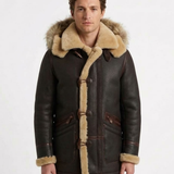 Veste D’Hiver Structurée À Capuche Pour Homme
