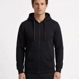 Sweat Zippé Coupe-Vent À Capuche