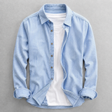 Celvoir | Chemise Ajustée Avec Ourlet Arrondi Pour Hommes