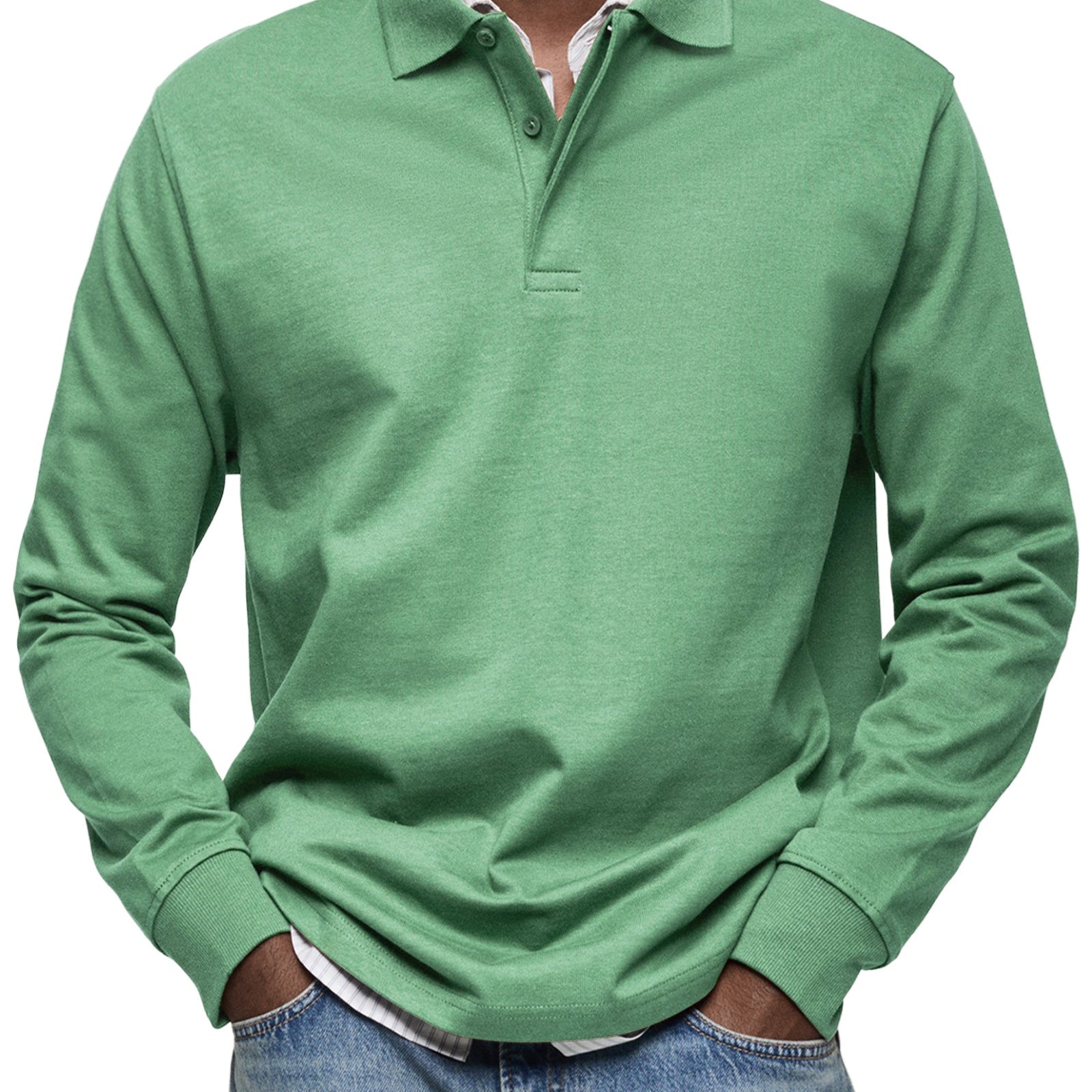 CELVOIR | POLO À MANCHES LONGUES POUR HOMME