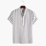 Celvoir | Polo Marin Avec Col Classique Pour Hommes