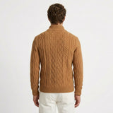 Cardigan Zippé À Col Montant