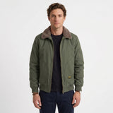 Veste Aviateur Doublée En Sherpa Pour Hommes
