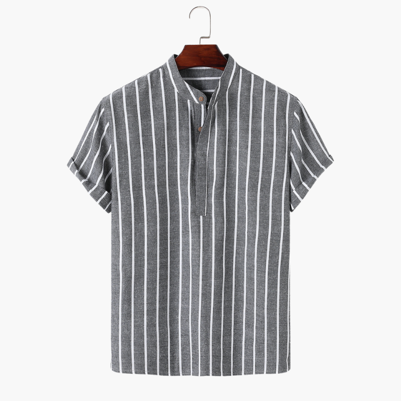 Celvoir | Polo Marin Avec Col Classique Pour Hommes