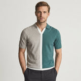 Celvoir | Polo Color Block Pour Hommes