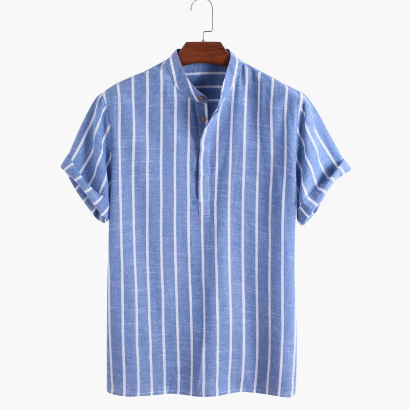 Celvoir | Polo Marin Avec Col Classique Pour Hommes